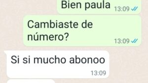 Estafas por Whatsapp